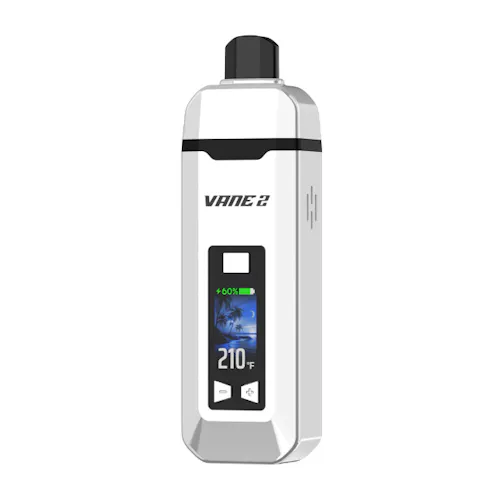 Yocan – Vane 2 – White – Portable Dry Herb Vaporizer-active