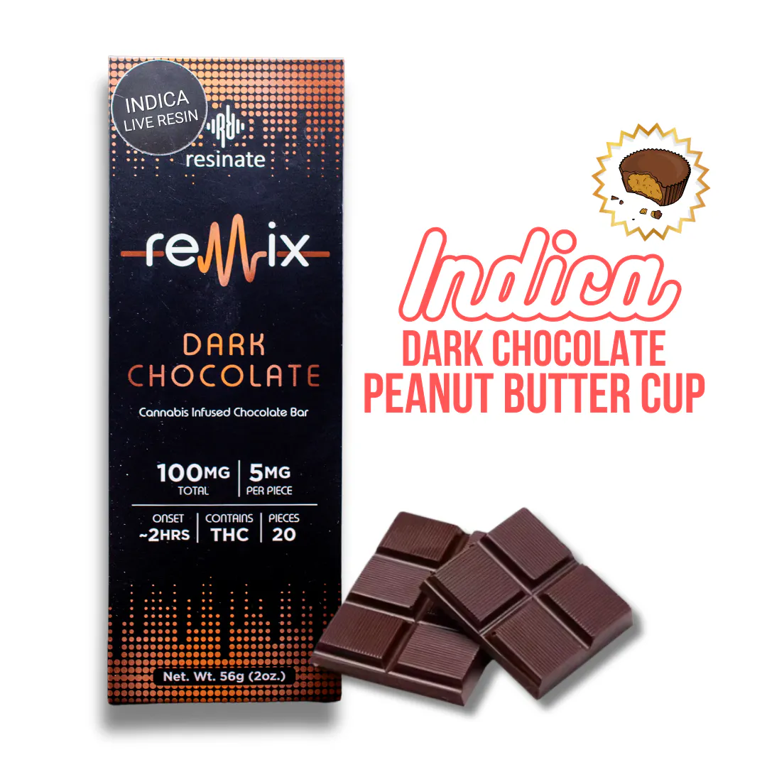 Shop 1:1:1 (THC:CBD:CBN) | Bedtime Dark Chocolate Bar | 5mg | 20pk