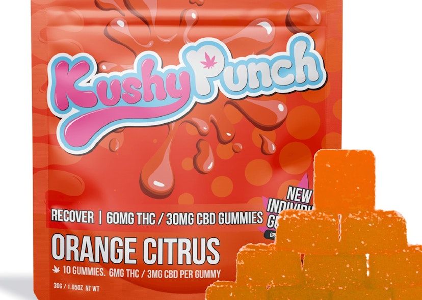 Recover 2:1 Orange Citrus Individual Fast-Acting Gummies 10-pack