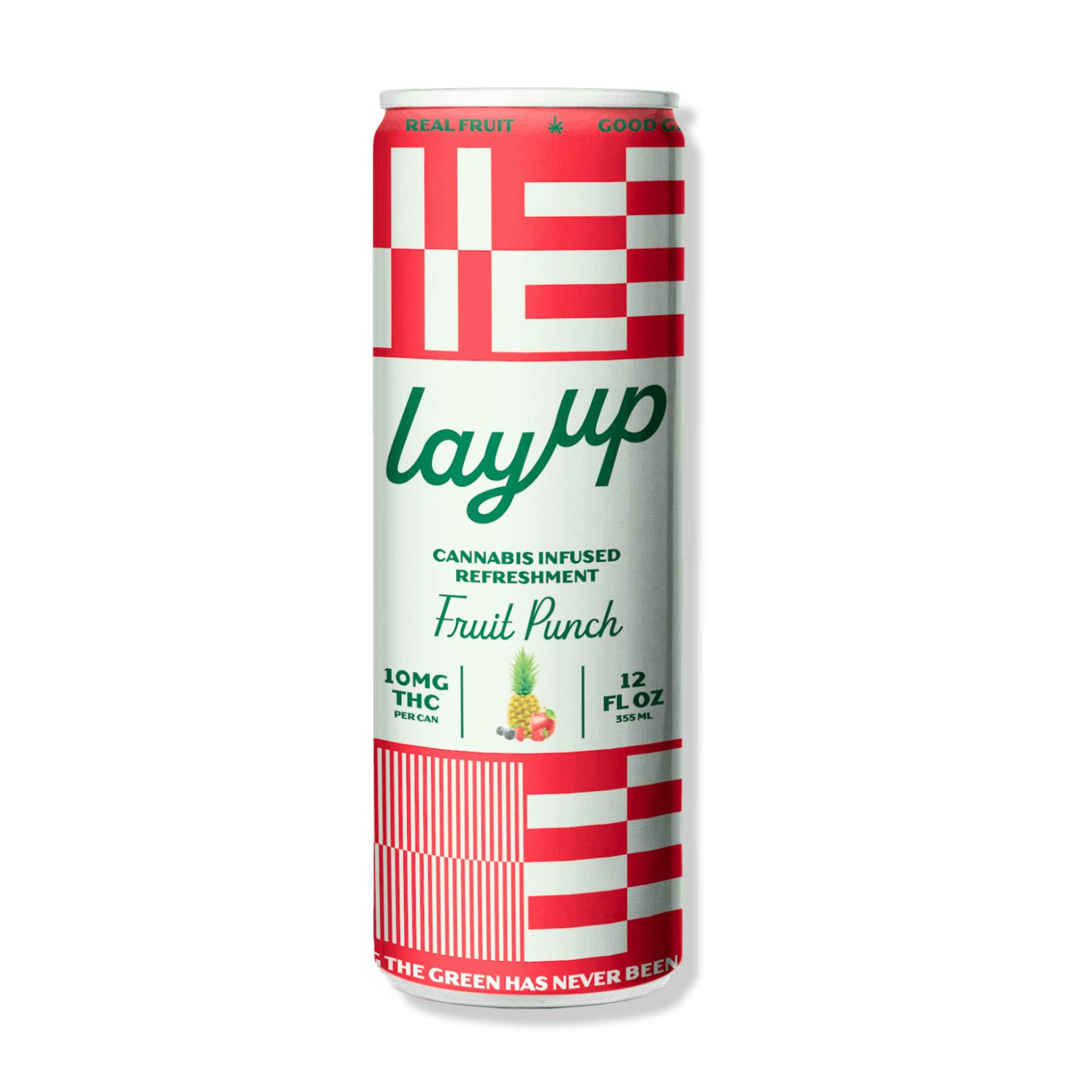 Layup - Fruit Punch - 10mgLayupHybridTHC: 10 mgKaya Bliss Summer Special! Spend $500 get $75 Off!+2