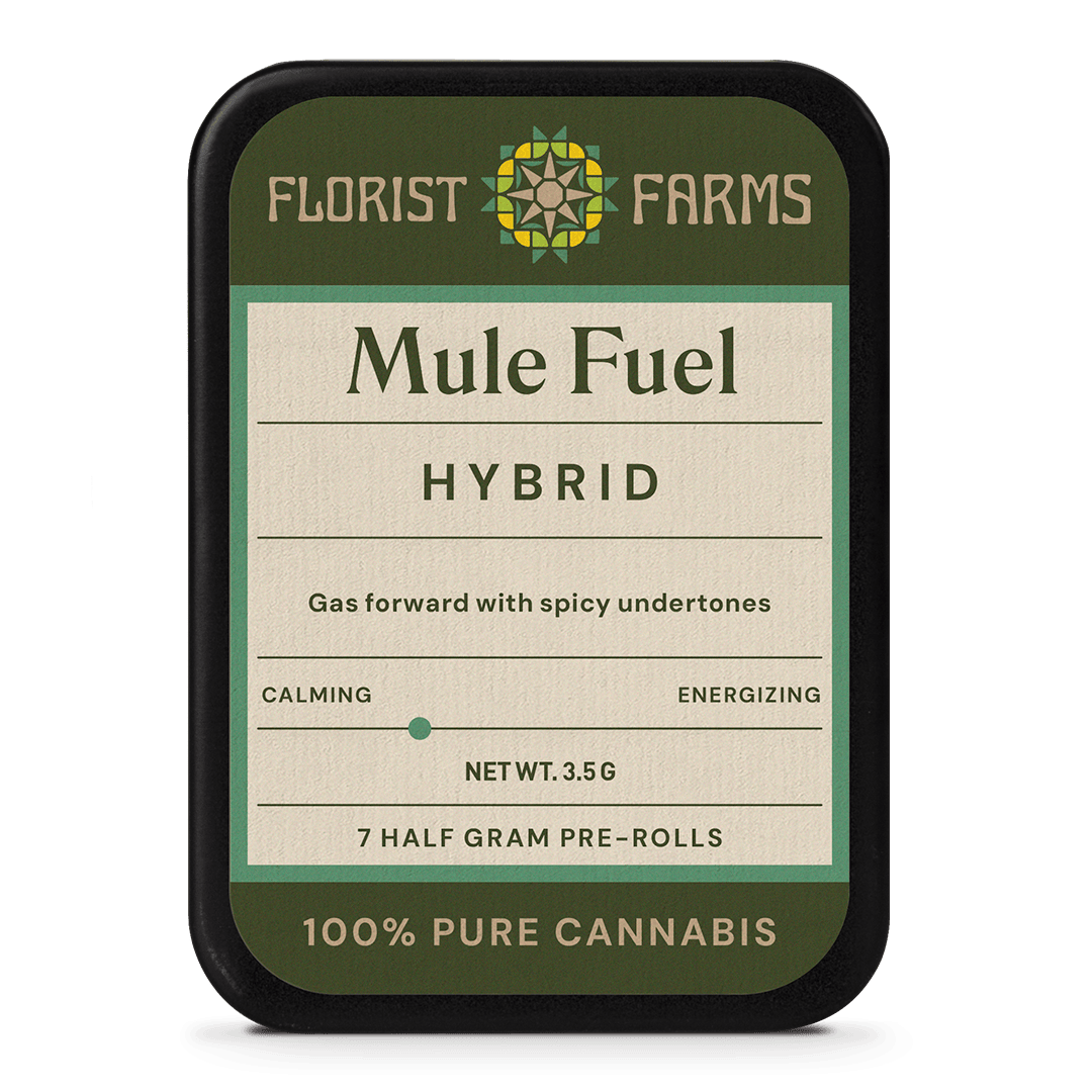 Florist Farms Mule Fuel Live Resin Infused Preroll 5pk