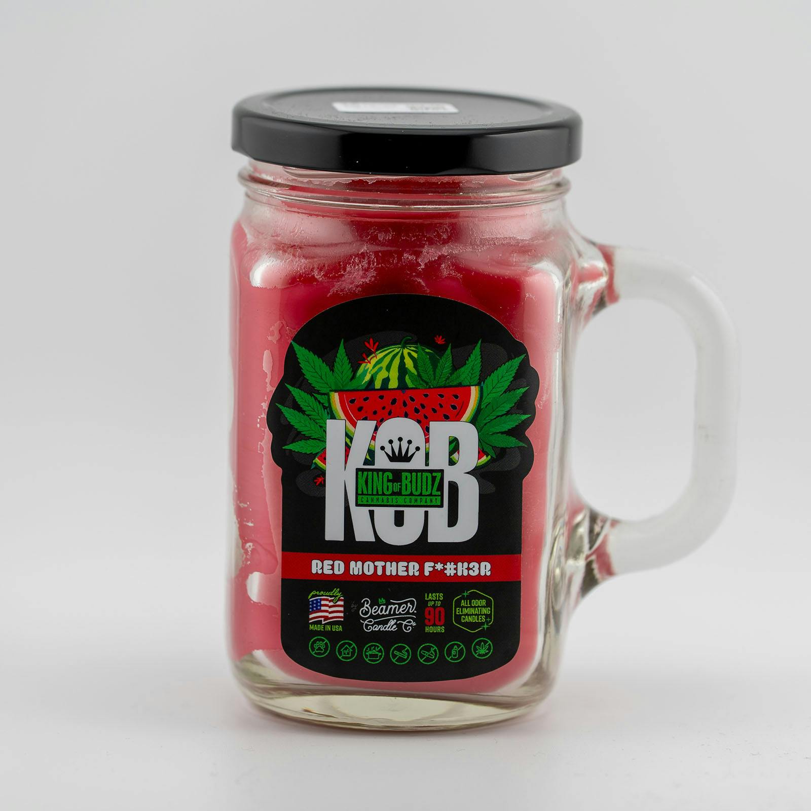 KOB - Large Candle - Red Mother F*#ker