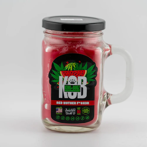 KOB - Large Candle - Red Mother F*#ker