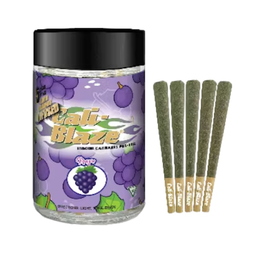 Cali Blaze - Grape 5pk Infused PR
