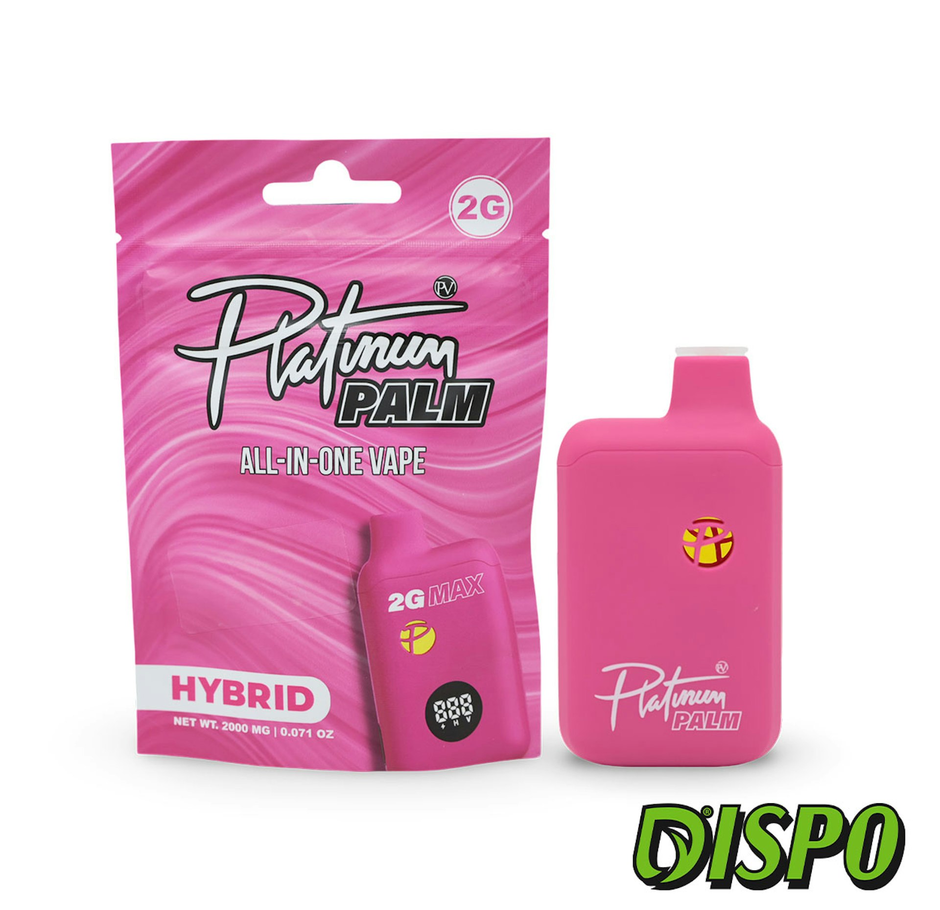 Platinum Vape Palm - Tropic Fusion 2G Disposable