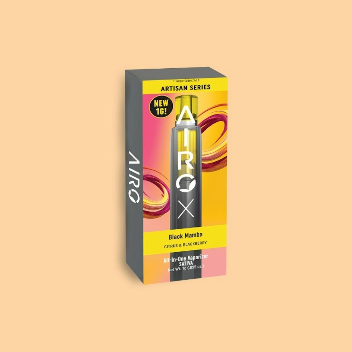 Photo of Airo l Black Mamba Distillate Vape Pen (Disposable) l 1g