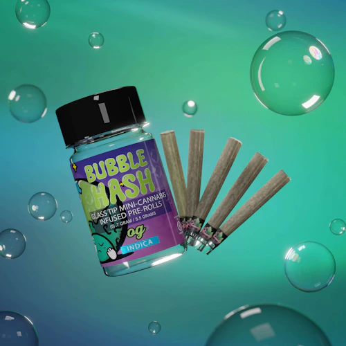 Amnesia - 5-Pack .7g Bubble Hash Infused Prerolls - OG