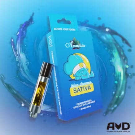 Amnesia - 1g Cart - Blue Dream