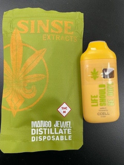 Mango Jewel Distillate Disposable | 1g | Proper Cannabis - Crestwood