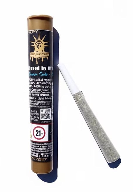 Product Infused Preroll | N'Fused Ice Cream Cake (I) New York Honey