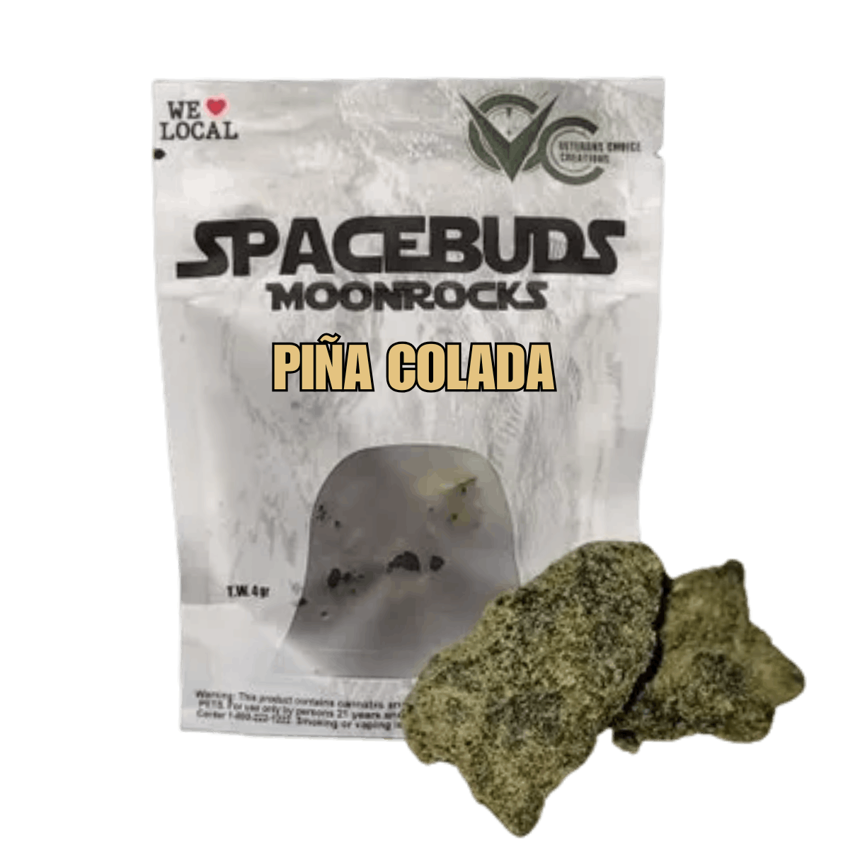 SpaceBuds Pina Colada MoonRocks