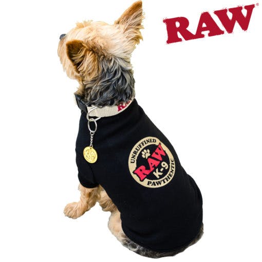 Raw - pet ringer shirt - large