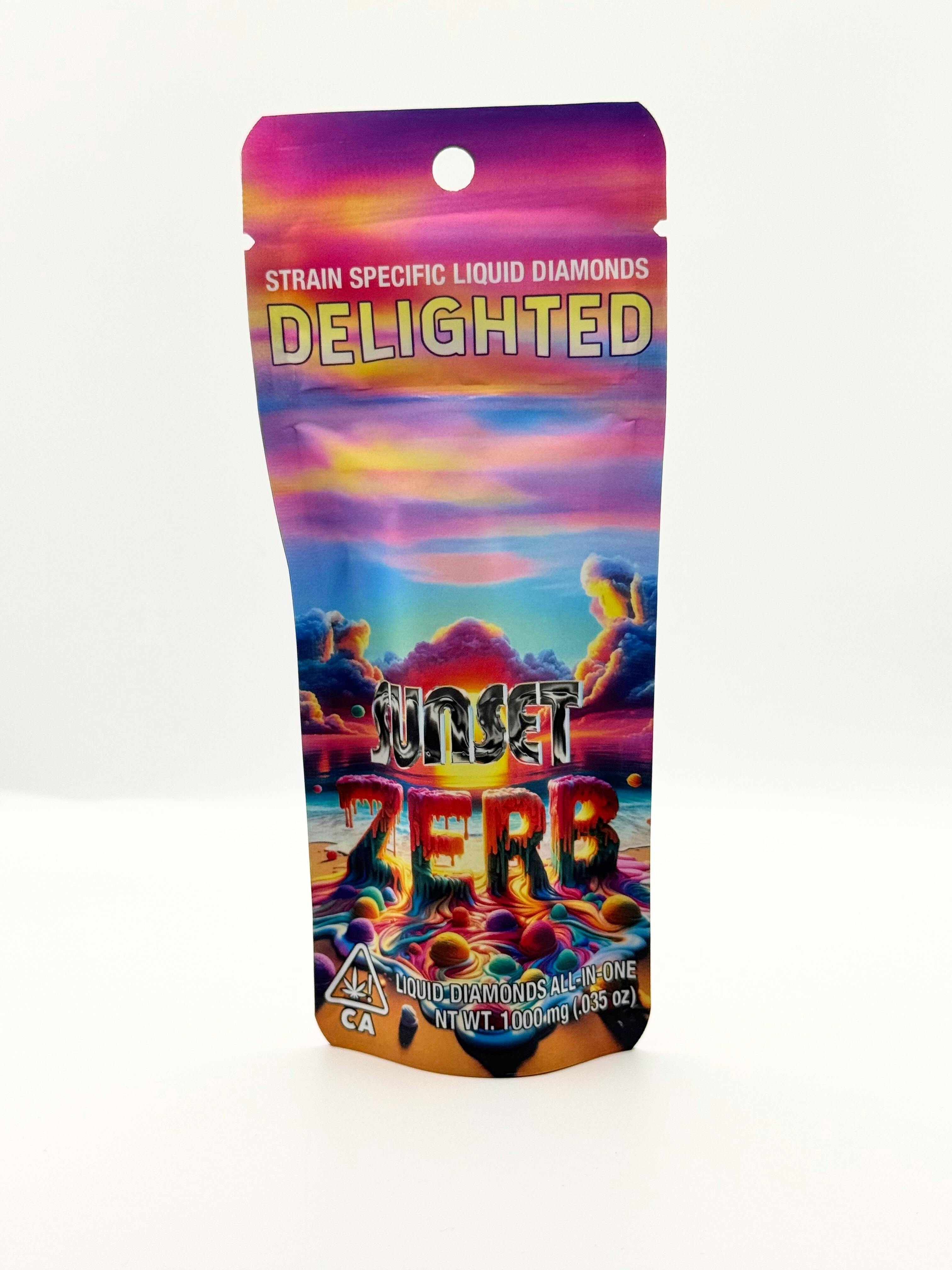Delighted Disposable Sunset Zerb