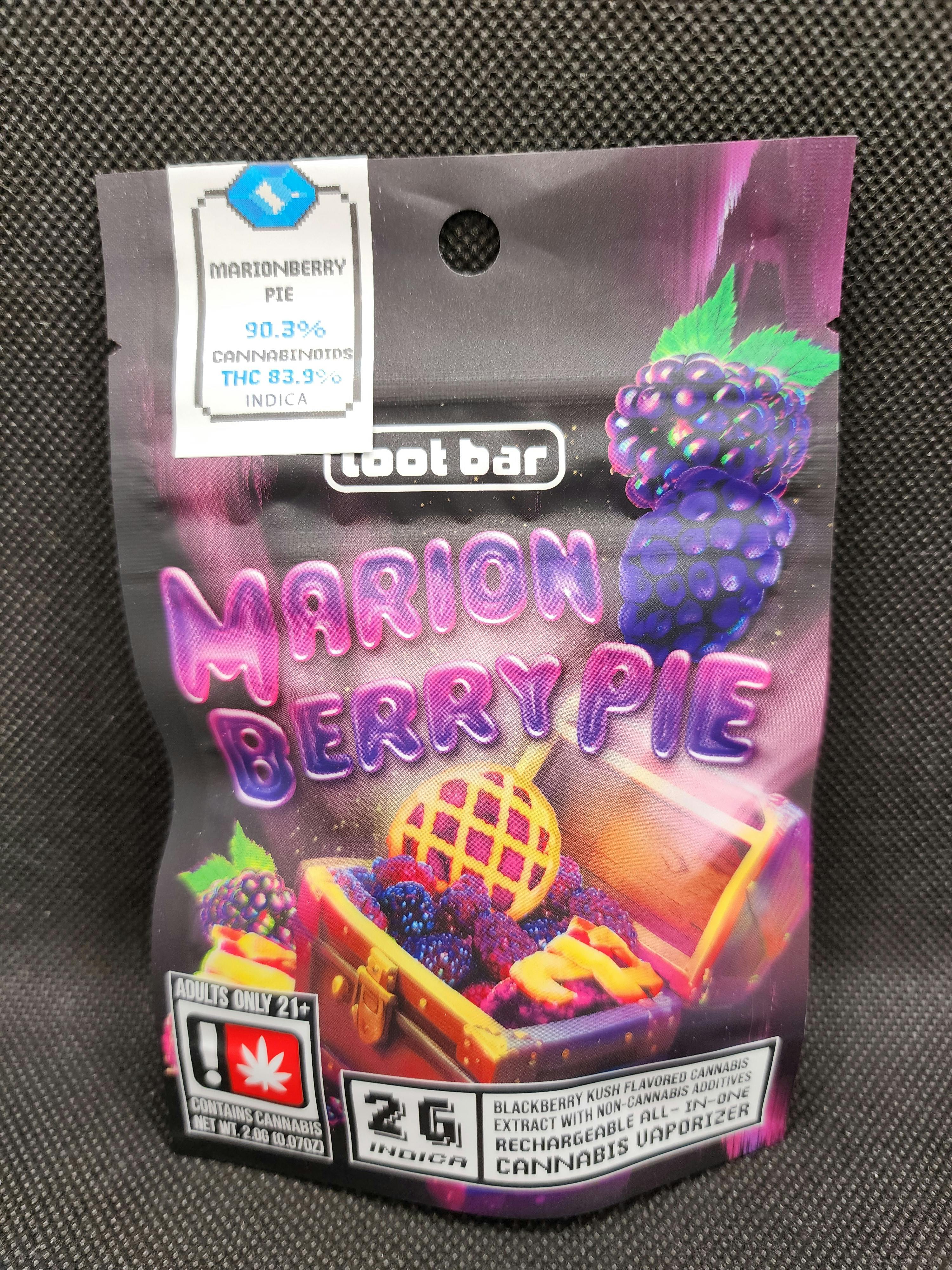 パリス Marionberry Pie Loot Bar Disposable | Herbal Remedies