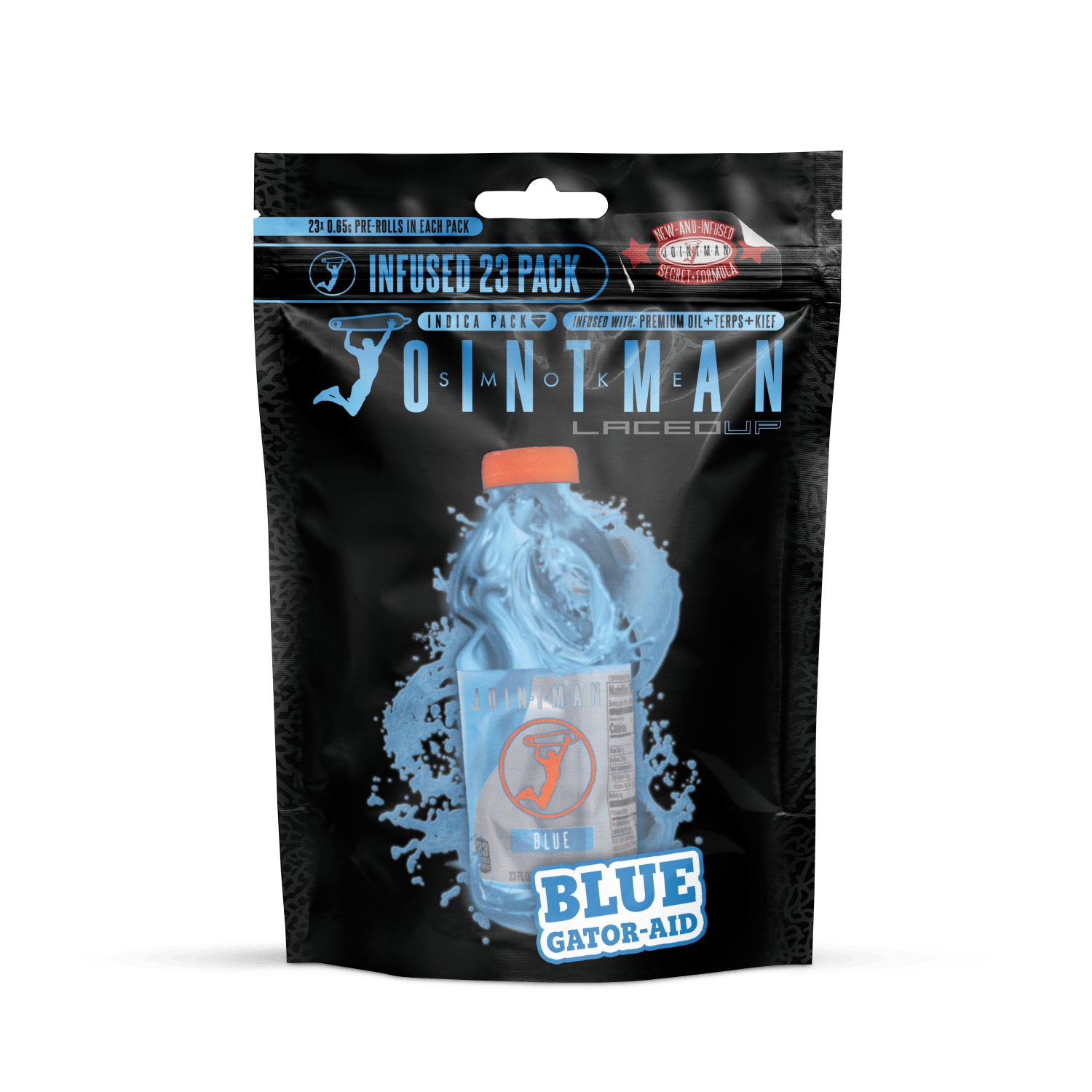 Jointman | Infused Pre-Roll 23-Pack - 15g - Blue Gator-Aid