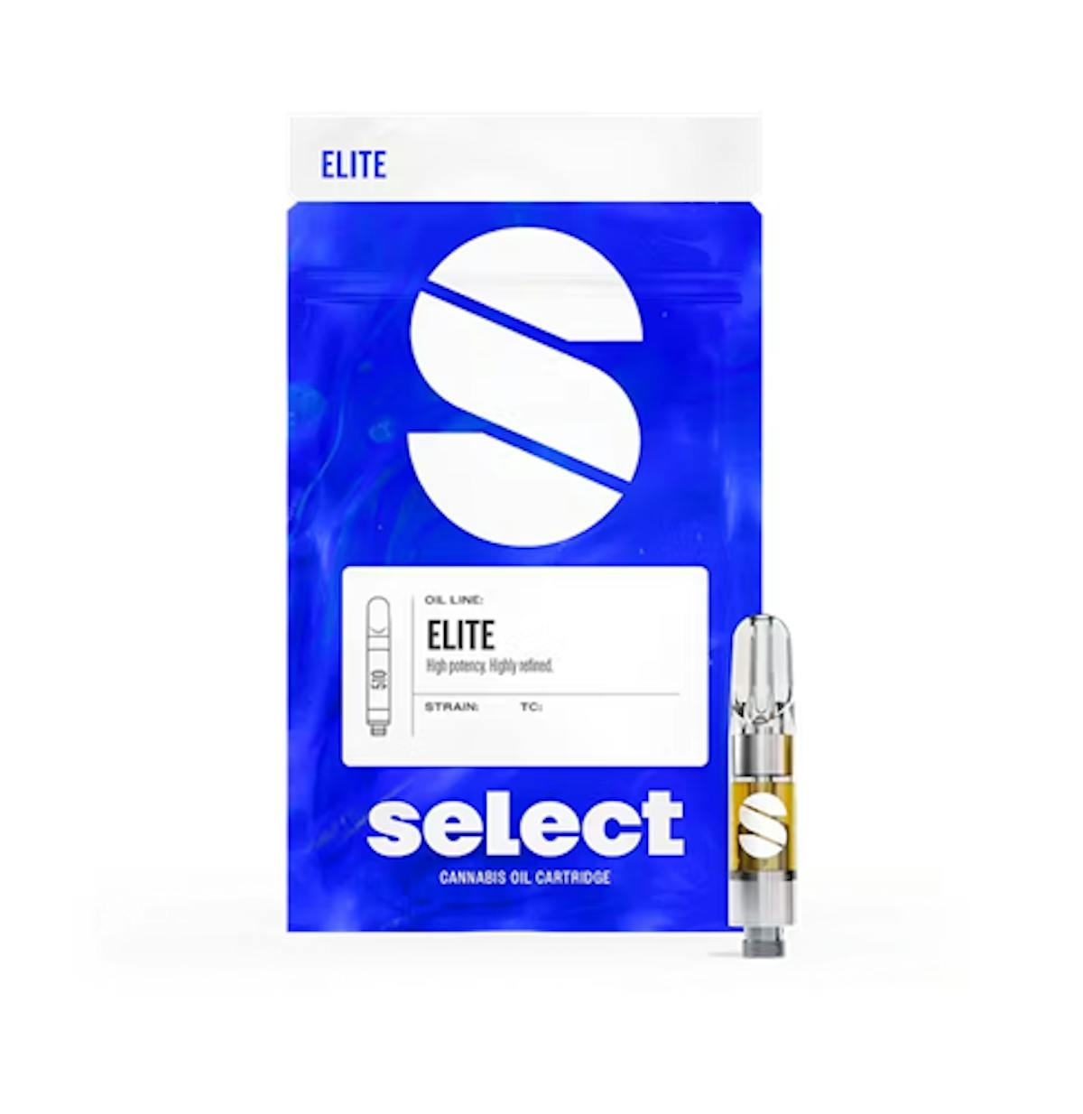 Photo of Select | Lemon Cherry Gelato | Elite 510 Cartridge 0.5g