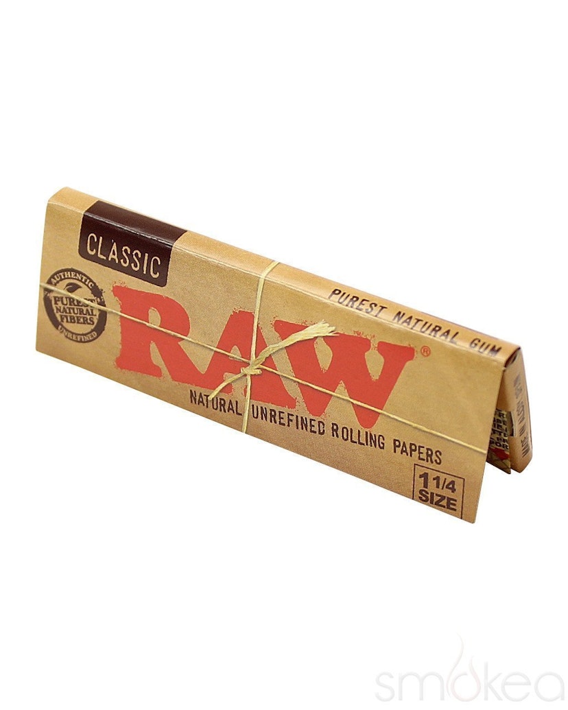 RAW Classic Rolling Papers 1 1/4"