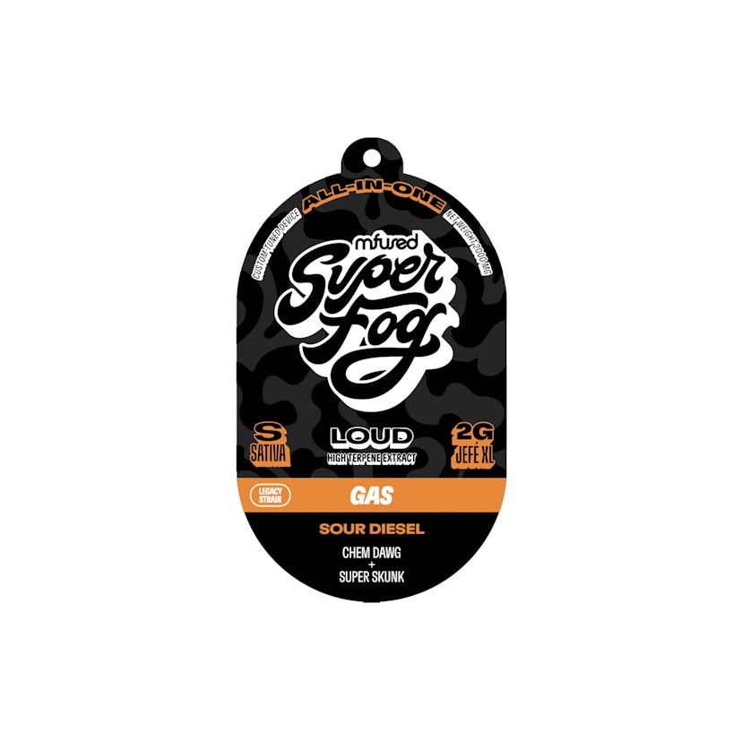 Mfused LOUD High Terpene Extract Disposable : Sour Diesel