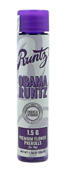 Product Prerolls | Obama Runtz 2pk (I/H) Total | Runtz