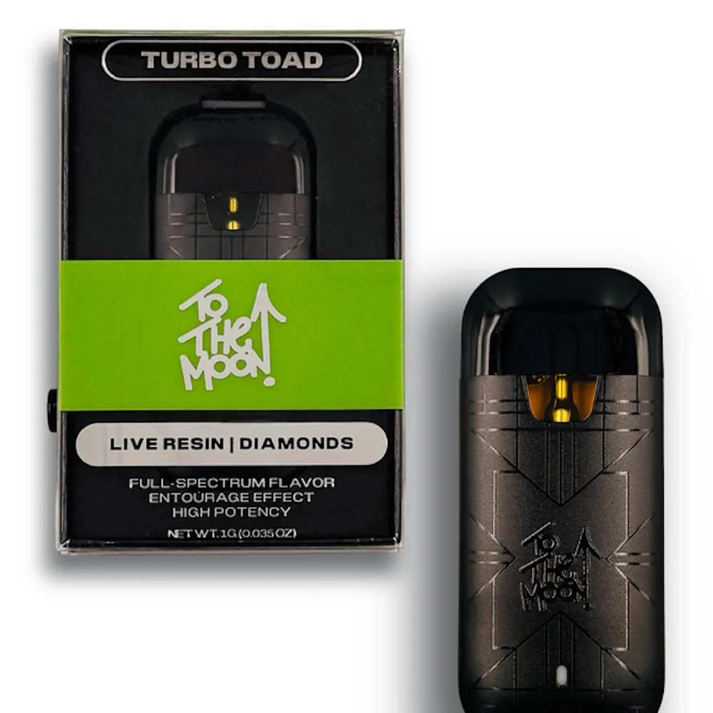 To The Moon To The Moon - Turbo Toad - 1g - Live Resin + Diamonds AIO ...