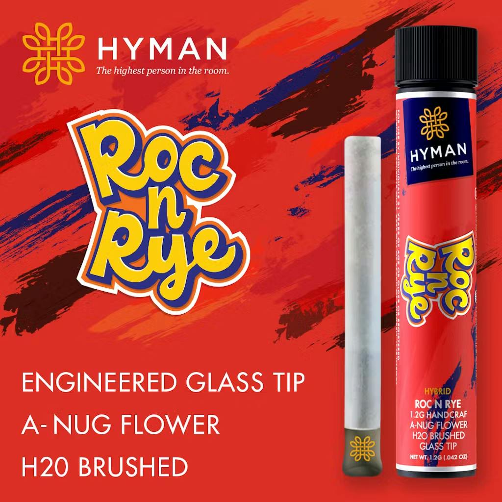 Hyman - 1.2g Handcraft Preroll - Roc N' Rye