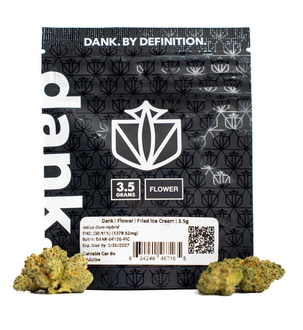 Fried Ice Cream Bag | Flower | Indica Dominant | Dank