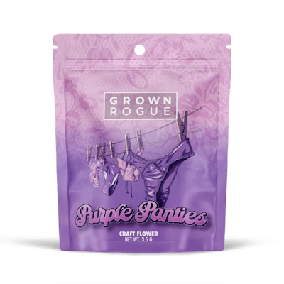 Grown Rogue - 3.5g Prepack - Purple Panties - FLOWER by Grown Rogue at King of Budz