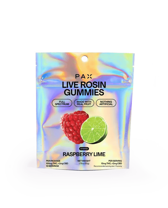 Product Gummies Live Rosin | Raspberry Lime (H) | PAX