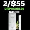 2/$55 | Sauce Disposables