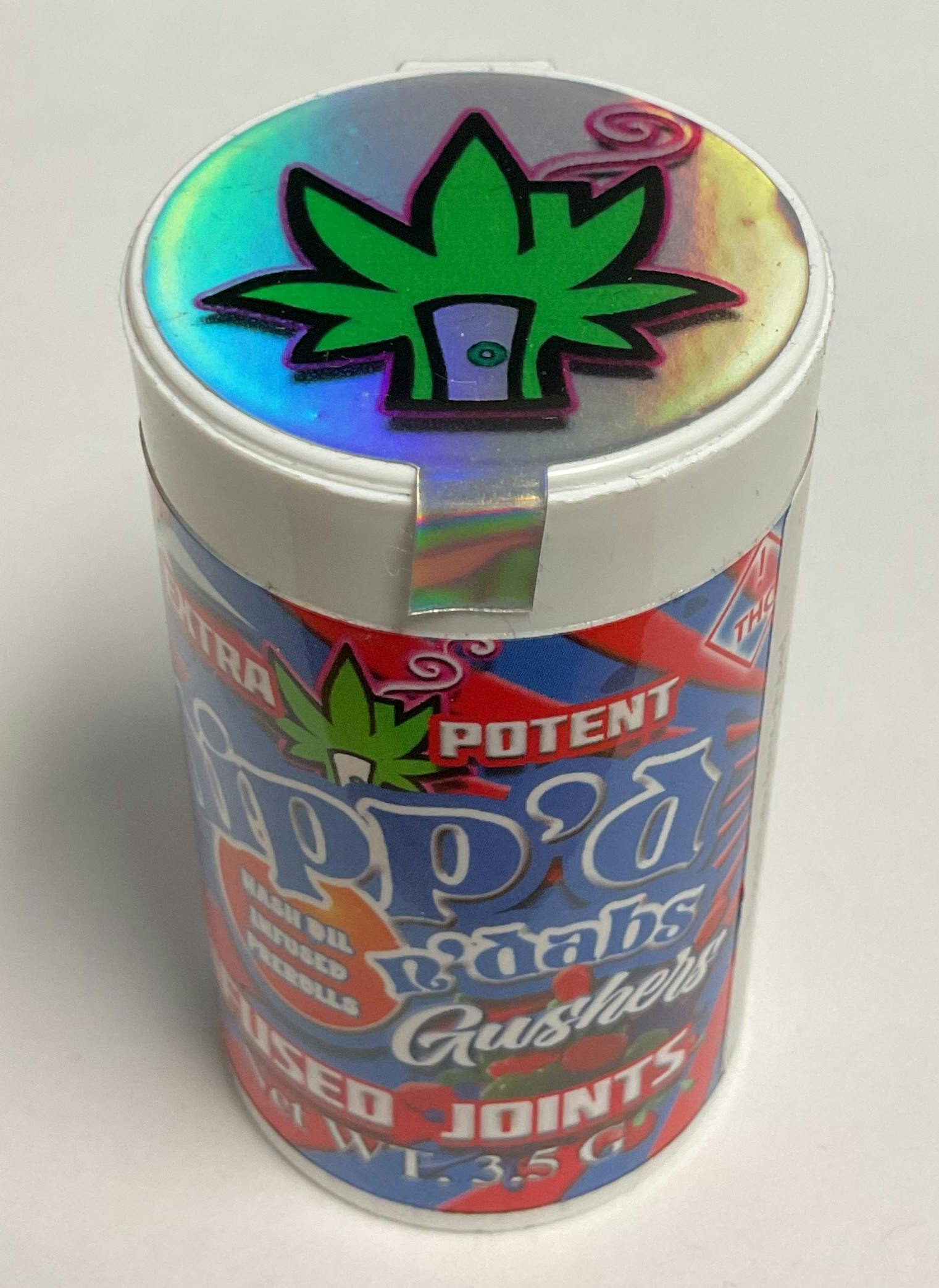Kush House l Dipp'd N Dabs Infused 5pk PreRolls l Gushers