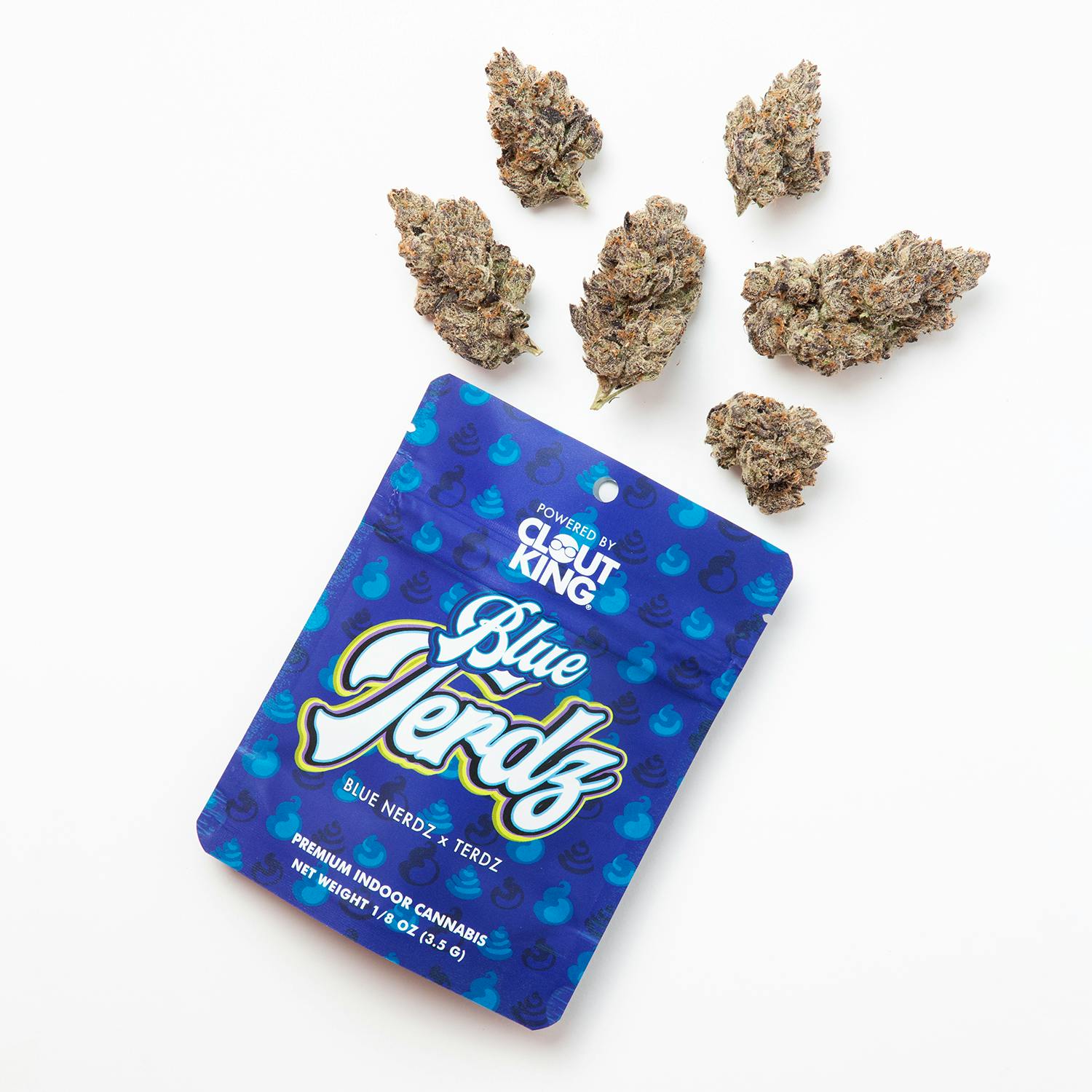 Clout King Clout King | Flower | Blue Terdz | 3.5g - Pleasantrees