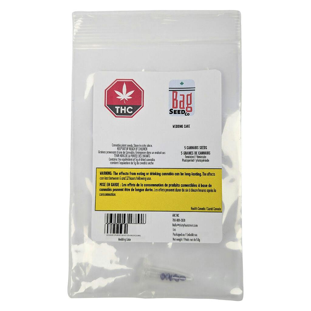Bag seed co - wedding cake - 5 pack