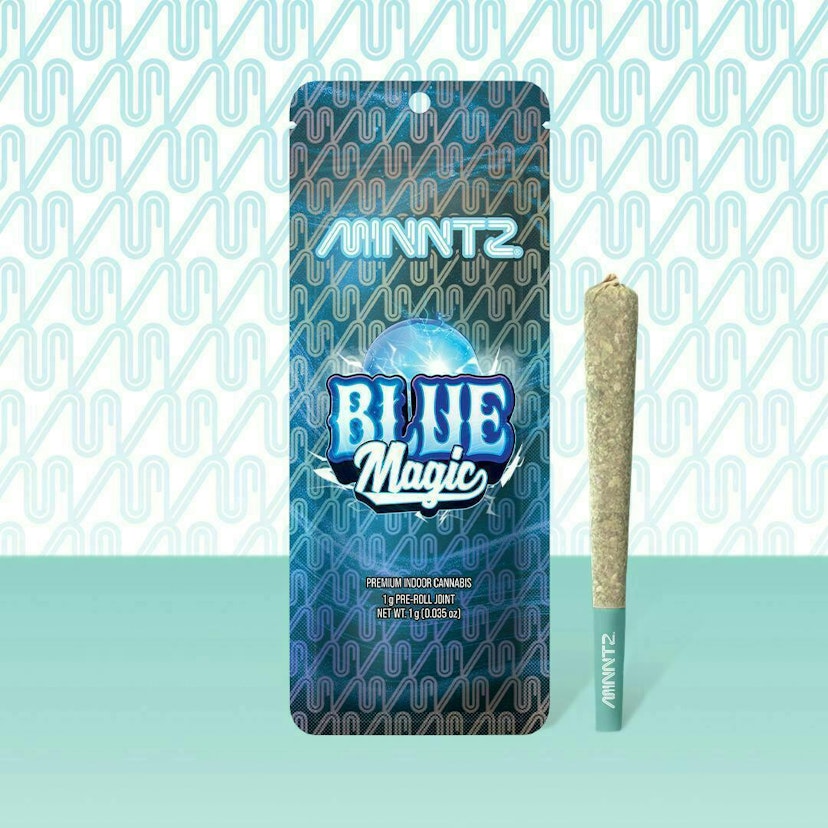 Minntz 1g Preroll Blue Magic