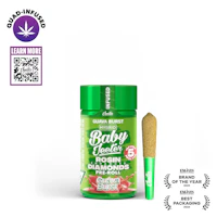 Jeeter - 5-Pack .5g Quad Infused Prerolls - Guava Burst - product image at King of Budz