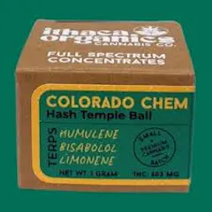 ITHACA ORGANICS | COLORADO CHEM | 1 GRAM TEMPLE BALL