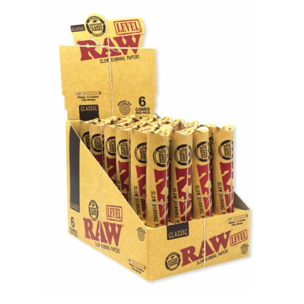 Product RAW Classic 1 1/4 Cones - 6pk