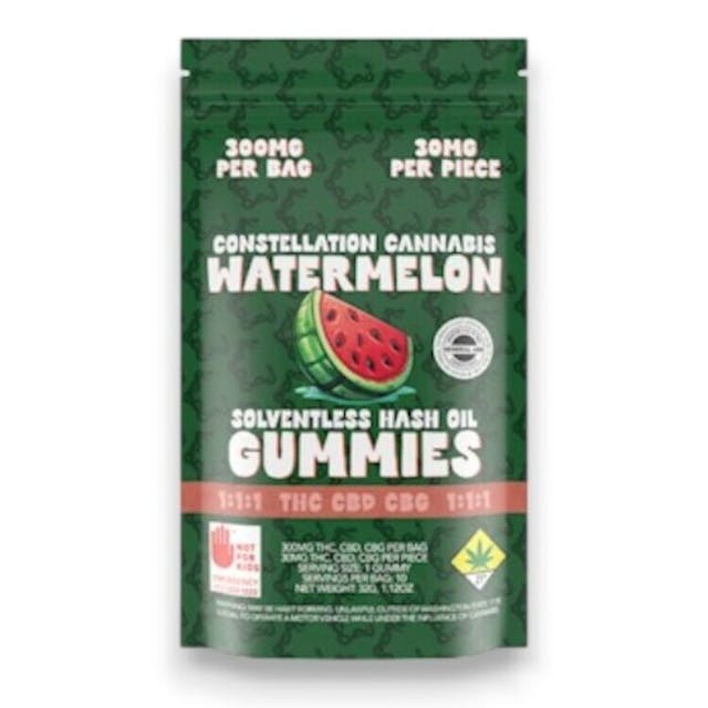 Cannabis infused gummies evenly dosed commonly sold in multi-packs, which makes controlling your intake easy and reliable. Because edibles are digested and absorbed by your stomach and liver, the activation is often longer than other consumption methods, taking on average 45 minutes, and sometimes up to 2 hours. It is important to start low and slow when consuming edibles so you don't over do it. Take extra caution to ensure edibles are out of the reach of children.
