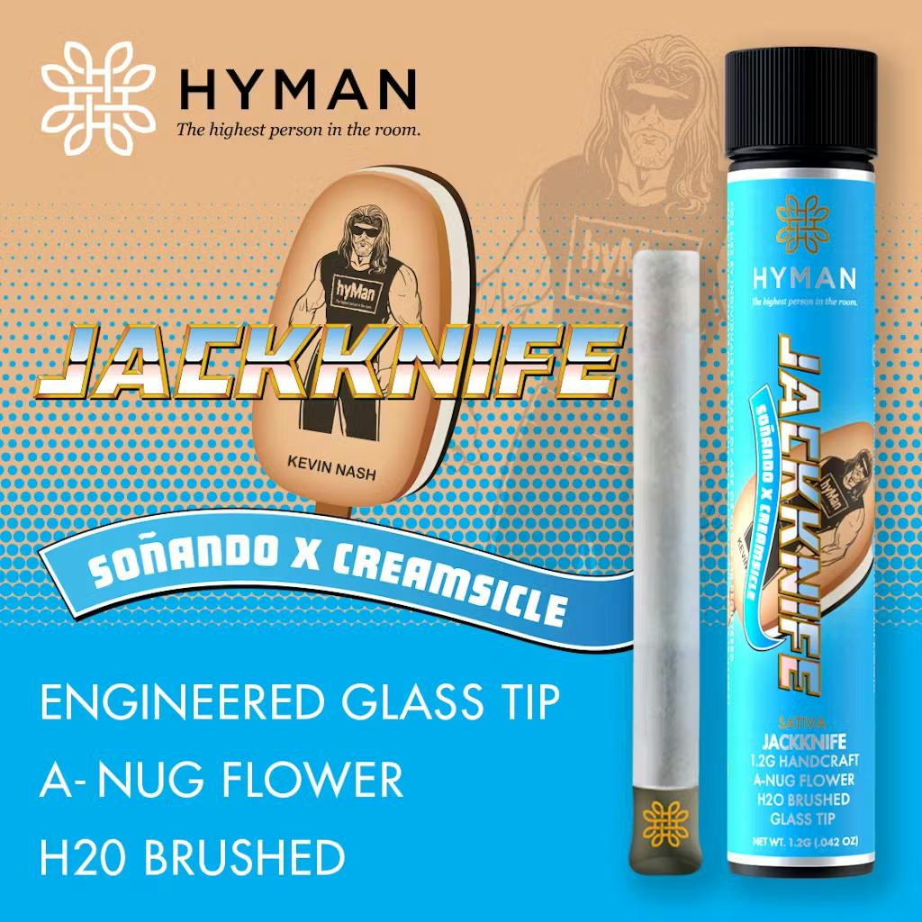 Hyman - 1.2g Handcraft Preroll - Jackknife