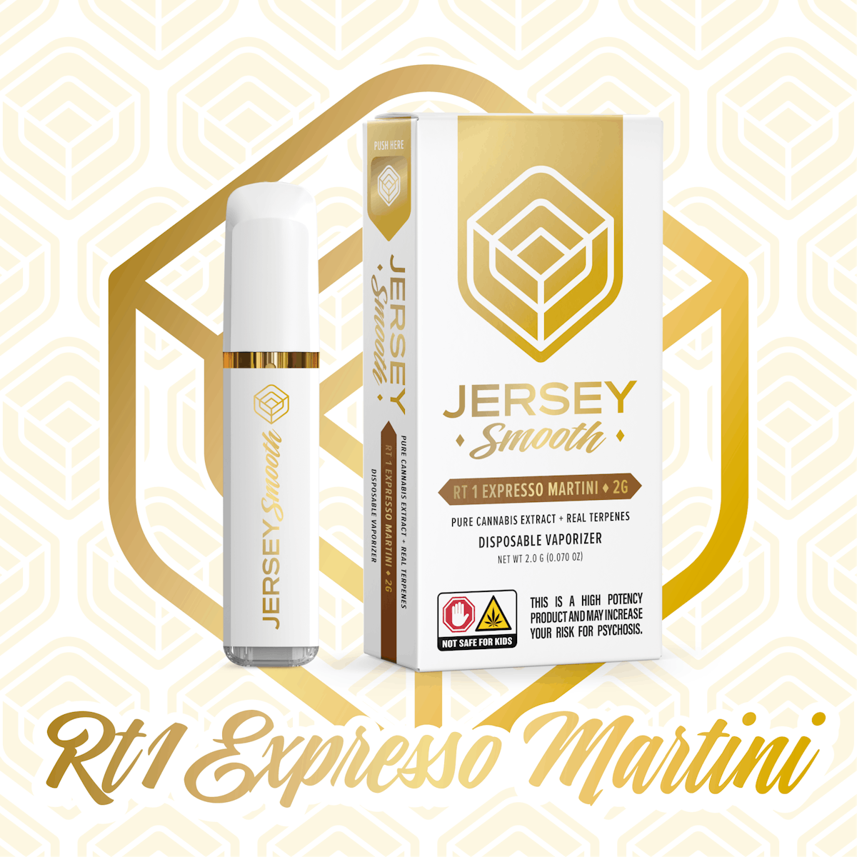 Photo of Jersey Smooth l Route 1 Expresso Martini Vape Pen (Disposable) l 2g