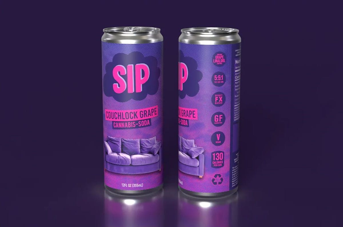 Photo of Couchlock Grape 5mg Soda CommCan