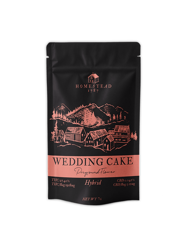 Homestead Pre-Ground Flower Wedding Cake - Hybrid