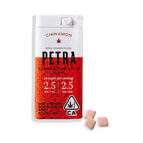 Petra Cinnamon CBD 1:1 Mints-active