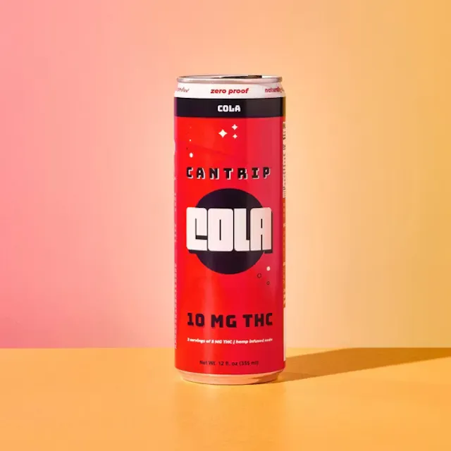 Cantrip Seltzer Cola 12oz/10mg (hybrid, drinks, 0.28g)