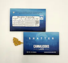 Cannalicious - 1g Shatter - Brain Candy