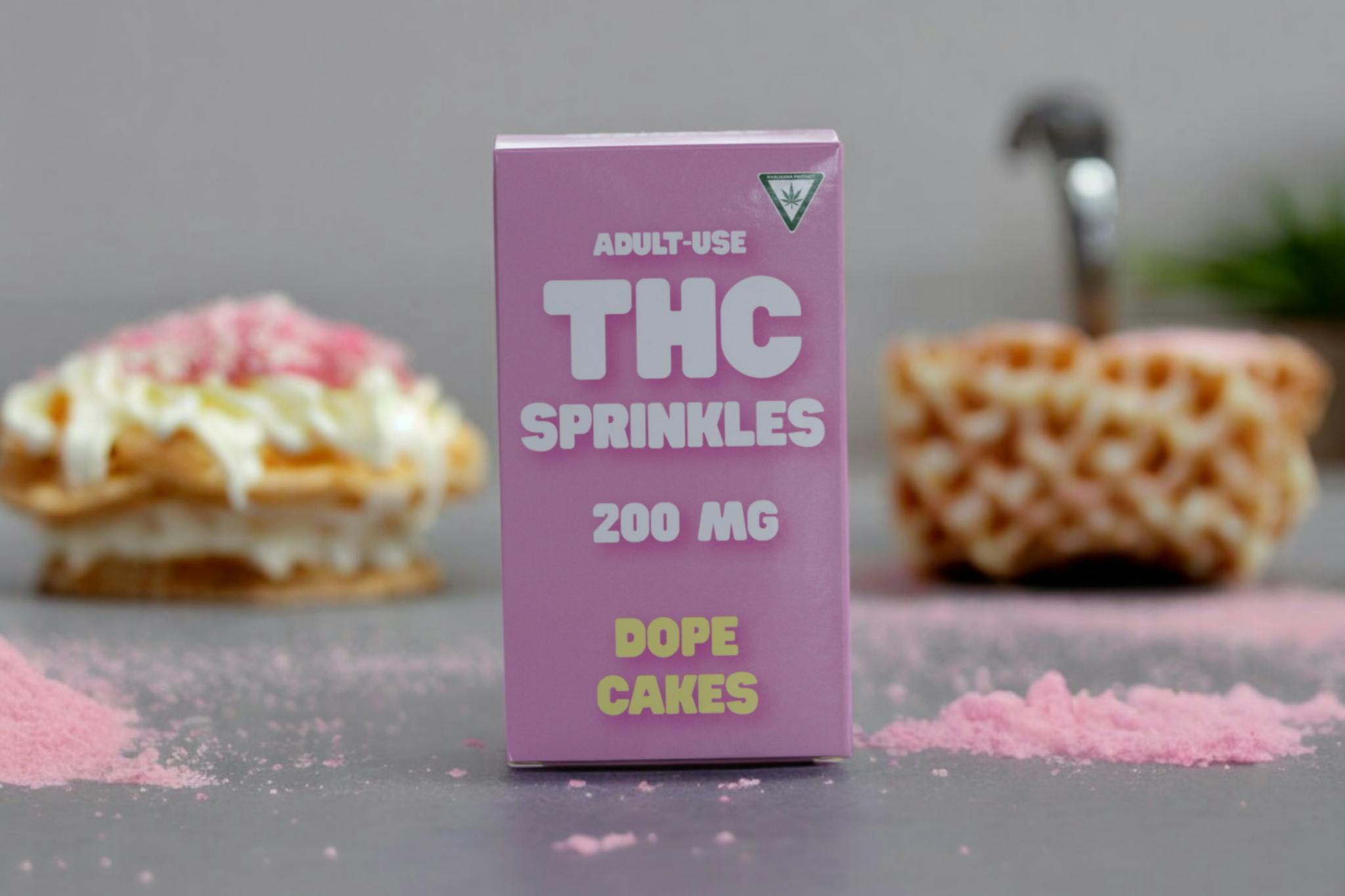 Product: Dope Cakes | THC Sprinkles - 200mg - Purple