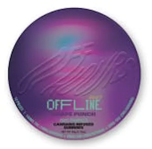 Off Hours Offline 10:4 (THC:CBN) Grape Punch Gummies 10mg 10pk-1