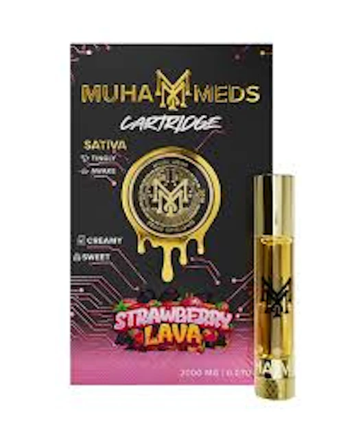 Muha Meds - 2g Cart - Strawberry Lava