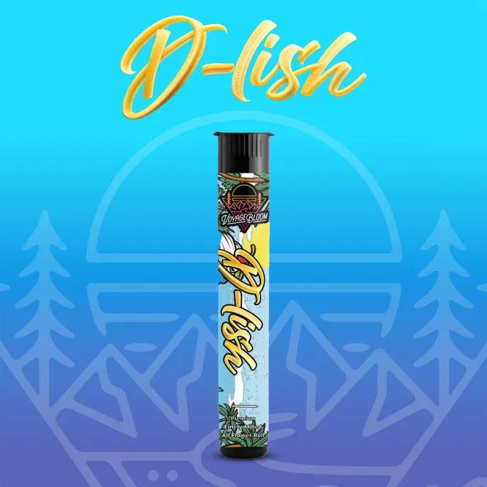 Voyage Bloom - 1g Preroll - D-Lish