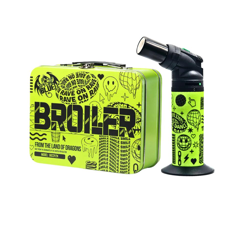 Special blue - broiler pro torch w/ tin carrying case - y2k