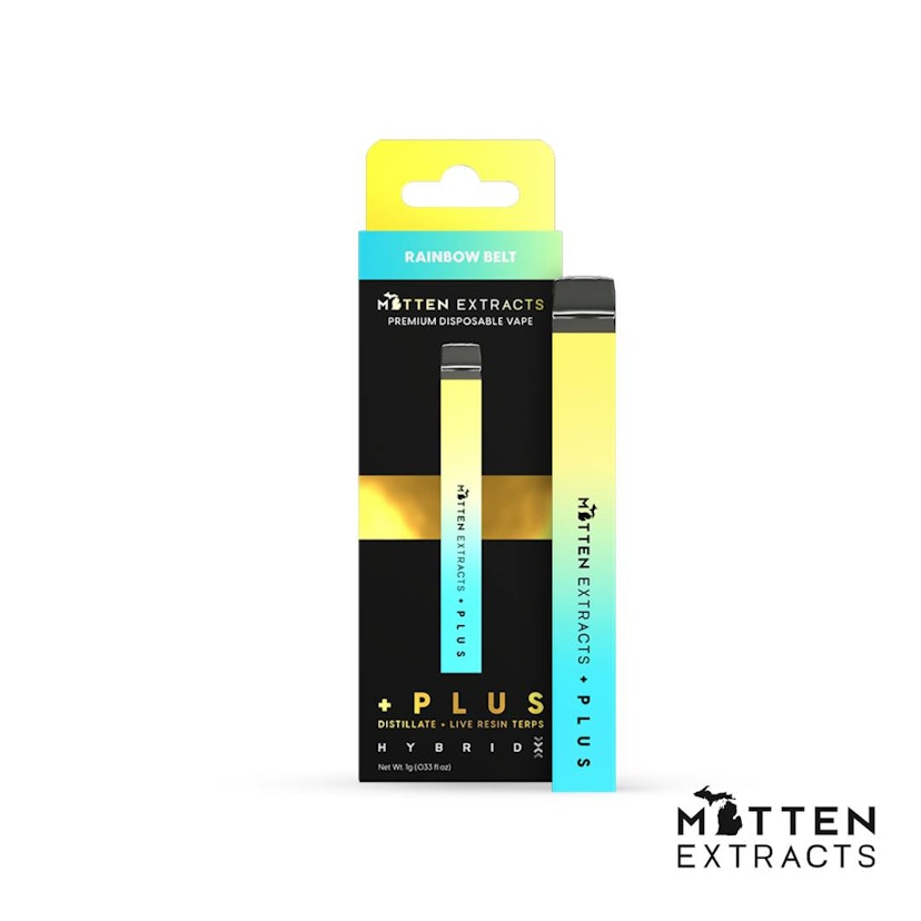 Mitten Extracts Plus - Rainbow Belt Disposable